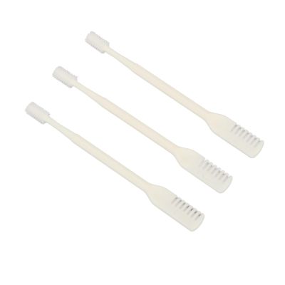 AMONIDA Nose Hair Knife Hand Tool Soft Nose Hair Knife 3pcs Washable Easy to Hold Double Sided for Men Makeup