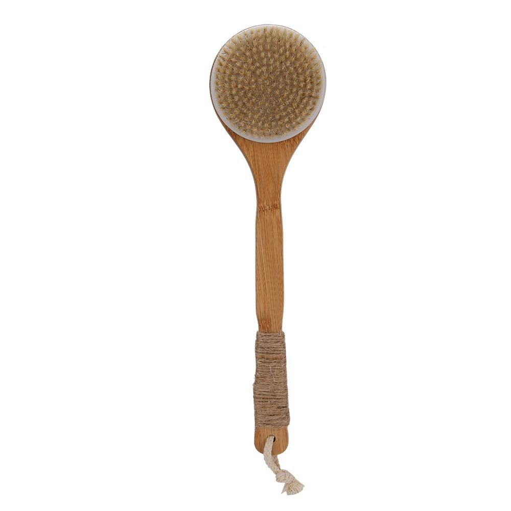 Body Shower Brush, Back Scrubber Massager Bath Handled Back Scrubbers Use in Shower Scrubber Body Brush Foot Scrub Washer Men