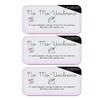 No Mo-Unibrow Hair Removal Waxing Kit - Waxing Strips For Eyebrows, Face, Upper Lip, and Chin - As Seen On Shark Tank - Travel Friendly Wax Strip For Face - Wax Strips and Mini Tweezers - 3 Pack view 1