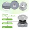 Luojiedejinbiao BF-004 Pipeless Jet Motor Magnetic Head Pedicure SPA Chair Part Replacement for LURACO Pedicure Chair Bathtub Jets Includes Propeller and Cap 4 Pin view 2