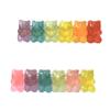Fashion Culture Pastel Hearts & Candy Bear Hair Accessory Set: 2 Cute Headbands & 2 Adorable Barrettes, Multicolored Girls' Hair Clips view 3