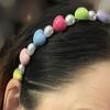Fashion Culture Pastel Hearts & Candy Bear Hair Accessory Set: 2 Cute Headbands & 2 Adorable Barrettes, Multicolored Girls' Hair Clips view 4