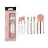 5 in 1 Makeup Brush,Beautifully Makeup Brush Kit,Portable Super Soft Fiber Cosmetic Loose Powder Eyeshadow Brushes, Premium Synthetic Powder Concealers Lip Brush for Women(Electrogilding) view 1