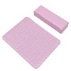 FOMIYES Manicure Pillow Rest Heart Shaped Square Hand Pillow Wrist Pad Nail Arm Rest Pink for Salon view 1