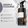 All Natural Exfoliating Face Wash for Women & Men Pack of 2 Detox Facial Scrub - Face Scrub Activated Charcoal Detox Facial Wash view 2
