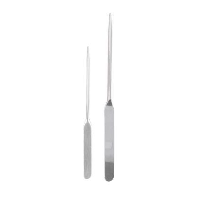 2pcs Makeup Foundation Mixing Spatula, Cake Cream Butter Spatulas with Long Handle, Double Ended Stainless Steel Nail Glue Stirrer Stick, Resin Craft Stirring Mixing Scraper Tool