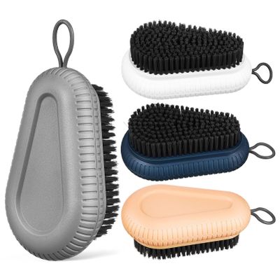 4Pcs Nail Brush for Cleaning Fingernails, Heavy Duty Nail Cleaning , Fingernail Scrub Brush Pedicure Scrubbing tool kit for Men and Women