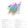 11pcs Makeup Brushes Set,Portable Super Soft Fiber Cosmetic Loose Powder Eyeshadow Brushes,Professional Cosmetic Brush Tool,Blending Brush Kit for Home view 3
