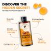 Aromatique Pure Batana Hair Oil Cold-Pressed & Nutrient-Rich Infused with Castor, Argan, Jojoba, Almond & Vitamin E Deep Nourishment for Hair & Skin Sourced from Honduras (200 ML) natural view 3