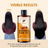 Aromatique Pure Batana Hair Oil Cold-Pressed & Nutrient-Rich Infused with Castor, Argan, Jojoba, Almond & Vitamin E Deep Nourishment for Hair & Skin Sourced from Honduras (200 ML) natural view 4