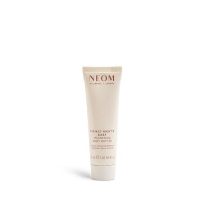 Neom- Lavender, Basil & JasmineMagnesium Body Butter Travel Size, 30ml