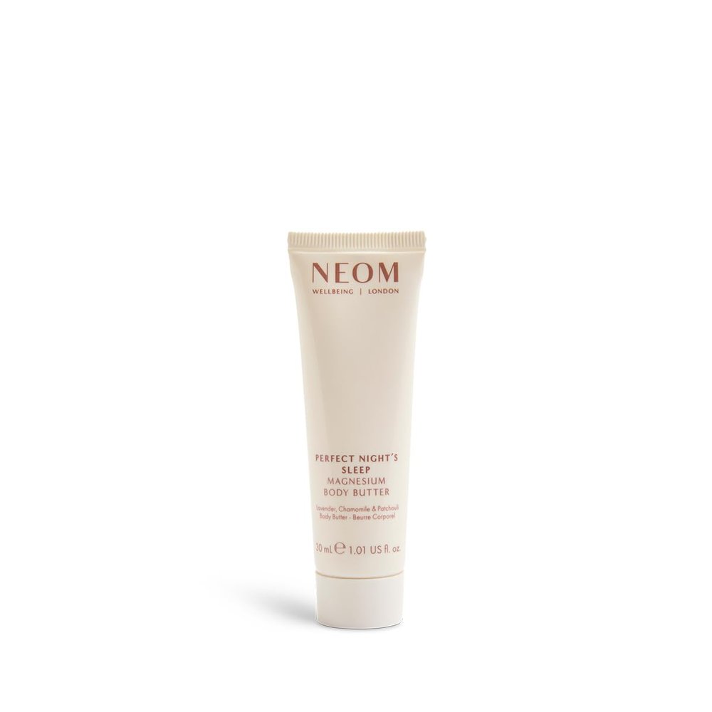 Neom- Lavender, Basil & JasmineMagnesium Body Butter Travel Size, 30ml