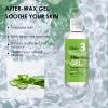 Before And After Waxing Skin Care Products, Chamomile Pre Wax Cleanser Lotion, Almond Oil Moisturizing Wax Remover, Post Wax Cooling Aloe Vera Gel, 3 Bottles Hair Removal Waxing Kit for Women view 4