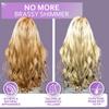 Purple Shampoo - Toner for Blonde Hair - Sulfate and Paraben Free - More Balanced Color Treated, Bleached, Silver, White and Gray Hair - No More Orange, Straw Yellow and Brassy Tones - Women and Men view 2