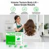 Volumizing Hair Oil Capsules  Leave-In Serum for Fine, Limp or Fragile Hair w/ Argan, Peptides & Ceramides | Mineral Oil, Sulfate and Paraben Free, Vegan | Fuller-Looking Body & Shine | 15Ct view 4