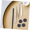Beavorty 2pcs Foot Trimming Accessory for Pedicure Sander Electric Grinding Accessory Comfortable Hand Touch view 2