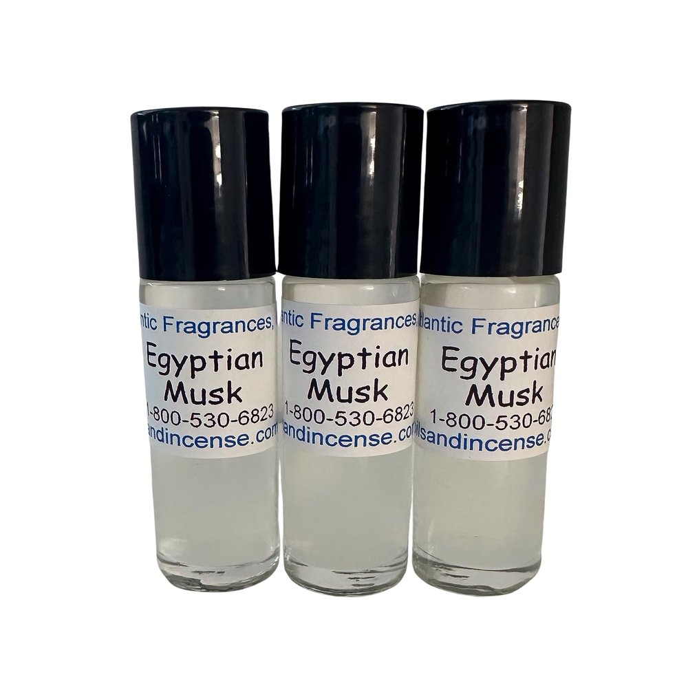 3-pack Egyptian Musk, 1/3 oz. roll-on body oil