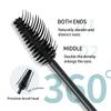 FYEBOO [2025 New] Thickening Fiber Lash Mascara Extension Voluminous, Long-Lasting Waterproof & Smudge-Proof, No Flaking/No Clumping, Black Mascara 8g view 2