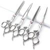 6/7/8/9-inch professional hair clipper set, stainless steel sharp hair clippers, hairdresser specific scissor(7 inches, 4 pieces) view 1