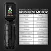 Ambition Lutin Rotary Tattoo Machine with Korall Tattoo Power Supply 2200mAh Straight Drive Bar - Wireless Tattoo Machine Short Tattoo Pen with Brushless Motor with RCA Cord for Tattoo Artist view 3