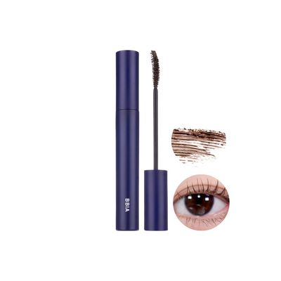 BBIA Never Die Mascara 2 Color  Power Volumizing & Lengthening, Curling, Fixing Lashes, Intense Length, Feathery Soft Full Lashes, No Smudging & Clumping, Waterproof, K-Beauty (02 POWER BROWN)