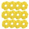 12 Pcs Large Velvet Scrunchies for Thick Long Hair Scrunchies Hair Ties Women Girls Hair Ponytail Holder (Yellow) view 1