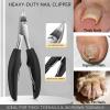 Ingrown Toenail Clipper Nail Cutter Pedicure Knife Thick Nail Clipper Senior Callus Remover Tools Men Women view 2