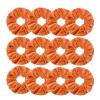 12 Pcs Large Velvet Scrunchies for Thick Long Hair Scrunchies Hair Ties Women Girls Hair Ponytail Holder (Orange) view 1