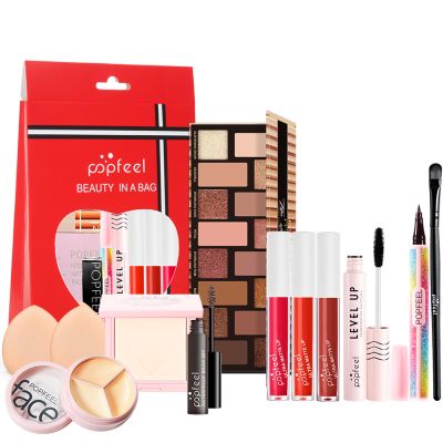 FantasyDay Makeup Set Travel Makeup Kit, Include Eyeshadow Palette, Powder, Lipstick, Lip Gloss, Eyeliner, Mascara Concealer Etc Comestic Essential Starter Makeup Gift Set for Women #3