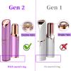 Facial Hair Remover Replacement Heads for Flawless Replacement Heads Gen 2 Suitable for Finishing Touch Flawless Facial Hair Removal Tool for Women,Double Halo Painless and Smooth As Seen On Tv,6 Pcs. view 4