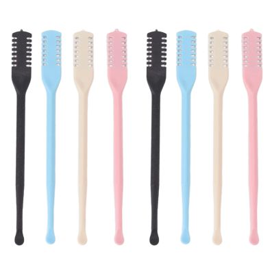 Algado 8pcs Nasal Hair Cutter, Nose Hair Trimmer Nose Hair Plucker, Double Headed Nose Hair Knife for Women and Men
