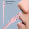 Algado 8pcs Nasal Hair Cutter, Nose Hair Trimmer Nose Hair Plucker, Double Headed Nose Hair Knife for Women and Men view 3