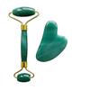 Oorjas Facial Massager Jade Roller & Gua Sha Tool With Lab Tested Certificated for Face Neck Healing Skin Wrinkles & Serum Application view 1