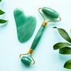 Oorjas Facial Massager Jade Roller & Gua Sha Tool With Lab Tested Certificated for Face Neck Healing Skin Wrinkles & Serum Application view 4