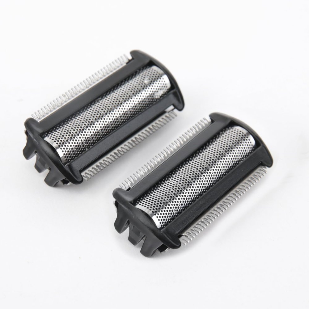 BG2000 Replacement Heads Compatible with Philips norelco bodygroom 7000, 2 Pack Bodygroom Replacement Foil Heads for BG5025, BG7030, BG7040, BG2030, BG2040-Wet Dry Use
