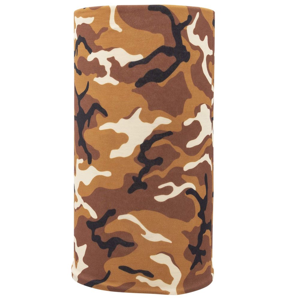 Bandana.com Brown Camo Tube Headbands - Dozen Packed
