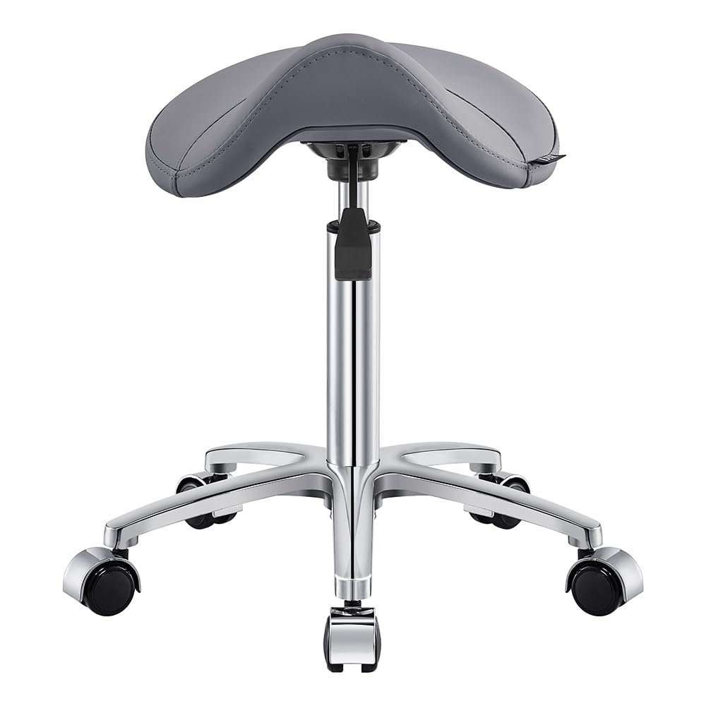 Dir All Purpose Roller Stool Spa Salon Medical Stool Nero