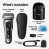 Braun Series 8 8567cc Electric Razor for Men, 4+1 Shaving Elements & Precision Long Hair Trimmer, 5in1 SmartCare Center, Close & Gentle Even on Dense Beards, Wet & Dry Electric Razor, 60min Runtime view 2