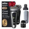 Braun Series 9 PRO+ Electric Shaver, Shaving Kit with 5 Pro Shave Elements and ProComfort Head, SmartCare Center view 1