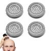 Shaver Replacement Blades compatible Skull Shaver for Pitbull Gold PRO/Pitbull Platinum Pro Shaver Heads (4 pcs) view 1