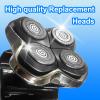 Shaver Replacement Blades compatible Skull Shaver for Pitbull Gold PRO/Pitbull Platinum Pro Shaver Heads (4 pcs) view 2