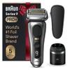 Braun Series 9 PRO+ Electric Razor for Men, 5 Pro Shave Elements & Precision Long Hair Trimmer, 6in1 SmartCare Center, Wet & Dry Electric Shaver for Smooth Skin with 60min Battery Runtime, 9567cc view 1