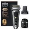 Braun Series 9 PRO+ Electric Razor for Men, 5 Pro Shaving Elements and Shave-Preparing ProComfort Head for Closeness & Skin Comfort, 6in1 SmartCare Center, Wet or Dry Shaver, Charging Stand, 9597cc view 1