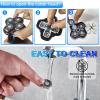 Shaver Replacement Blades compatible Skull Shaver for Pitbull Gold PRO/Pitbull Platinum Pro Shaver Heads (8 pcs) view 3