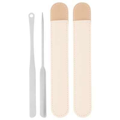 Beavorty 1set Foundation Mixing Stick Makeup Spatula for Blending Nail Polish Face Handle Smooth for Women Makeup Application
