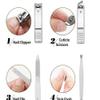 DLUXCA Manicura Accesorios Nail Clipper Pedicure Tools 23p Manicure Sets Complete Nail Stretching Kit view 4