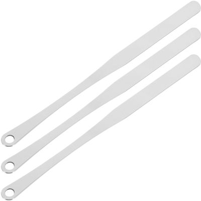 Beavorty 3pcs Makeup Mixing Spatula Foundation Mixing Tool for Smooth Application for Home and Professional Use Easy to Clean and Nail Art