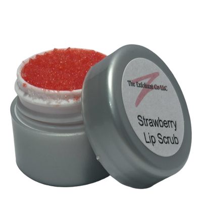 The Exfoliant Co Delicious Lip Scrubs | Natural | Exfoliate (Strawberry)
