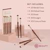 BK BEAUTY - Essentials Brush Set (5PC) - Professional Makeup Brushes for Blending, Smudging, & Defining | Premium Eyeshadow Set for Flawless Eye Looks view 4