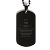 Birthday Gifts for Gigi, Personalized Gigi Black Dog Tag, Gigi, you are the embodiment of grace, kindness, and compassion Gigi Christmas Gifts for Men Women view 1